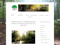 waldkindergarten-berglen.de Webseite Vorschau