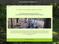 waldkindergarten-donauwoerth.de Webseite Vorschau