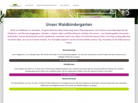 waldkindergarten-heppenheim.de Webseite Vorschau