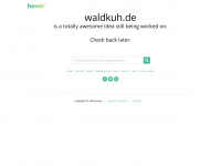 waldkuh.de Webseite Vorschau