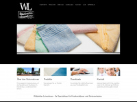 waldnieler-leinenhaus.de Webseite Vorschau