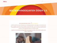 waldorfkindergarten-dueren.de Webseite Vorschau