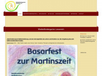 waldorfkindergarten-lessenich.de Webseite Vorschau