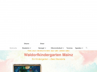 waldorfkindergarten-mainz.de Webseite Vorschau