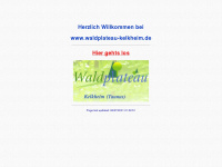 waldplateau-kelkheim.de Webseite Vorschau