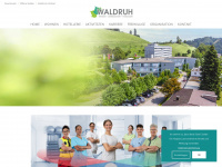 waldruh.ch Webseite Vorschau