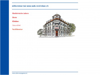walk-in-kliniken.ch Webseite Vorschau