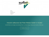 walker-gmbh.ch Webseite Vorschau