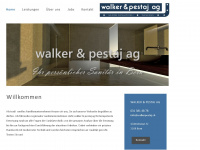 walkerpestaj.ch Webseite Vorschau