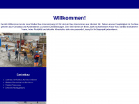 walkerbau.ch Webseite Vorschau
