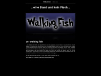walking-fish.ch Webseite Vorschau