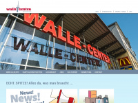 walle-center.de Webseite Vorschau