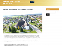wallfahrtsort-wolfwil.ch Webseite Vorschau