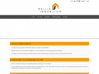 wallisimmobilien.ch Webseite Vorschau