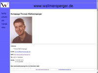 wallmersperger.de Webseite Vorschau