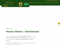 wallner-pension.at Webseite Vorschau