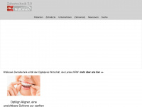 wallossek-dentaltechnik.de Webseite Vorschau