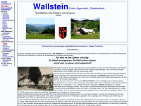 wallstein-sudetenland.de Webseite Vorschau