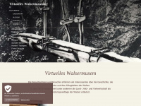 walsermuseum.ch Webseite Vorschau