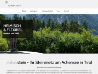 walserstein.at Webseite Vorschau