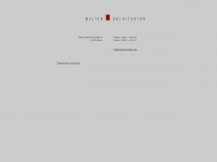 walter-architektur.de Webseite Vorschau