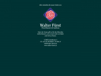 walter-fuerst.at Webseite Vorschau