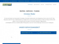 walter-reifen.de Webseite Vorschau