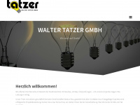 walter-tatzer.at Webseite Vorschau
