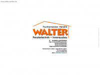 walter-werther.de Webseite Vorschau