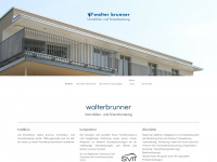 walterbrunner.ch Webseite Vorschau