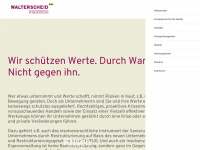 walterscheid-law.de Webseite Vorschau