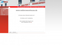 walterswarehouse.de Webseite Vorschau
