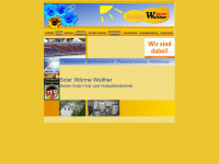 walther-oekologische-haustechnik.de Webseite Vorschau