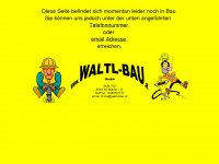 waltl-bau.at Webseite Vorschau