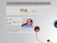 walu-musik.de Webseite Vorschau