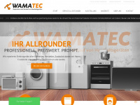 wamatec.de Webseite Vorschau
