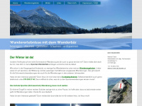 wanderbaer.ch Webseite Vorschau