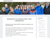 wandern-duesseldorf.de Webseite Vorschau