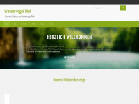 wandervoegel.ch Webseite Vorschau