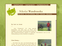 wandruszka-hufbeschlag.de Webseite Vorschau