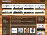 wandtattoo.ch Webseite Vorschau