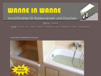 wanne-in-wanne-leistner.de Webseite Vorschau