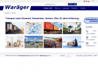 waraeger.de Webseite Vorschau