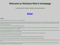 warboss-nick.de Webseite Vorschau