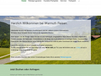 warmuth-reisen.de Webseite Vorschau
