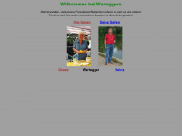 wartegger.at Webseite Vorschau