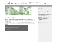 wartmann-merker.ch Webseite Vorschau