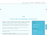wasch-baer.ch Webseite Vorschau