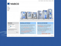 wasco.ch Webseite Vorschau