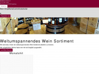 waser-weine.ch Webseite Vorschau